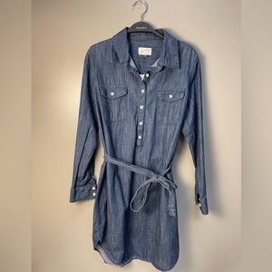 Universal Thread Blue Long Sleeve Dress